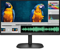 Màn hình AOC 24B2XHM/74 (23.8inch/FHD/VA/75Hz/6ms/250nits/HDMI+VGA)