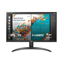 Màn hình LG 24QP500-B (23.8inch/QHD/IPS/75Hz/5ms/240nits/HDMI+DP+Audio/Freesync)