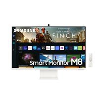 Màn hình thông minh Samsung LS32BM801UEXXV Workspace (31.5 inch/UHD/IPS/60Hz/4ms/400 nits/mHDMI+USBC+Wifi+Bluetooth/Loa/Camera/Remote)