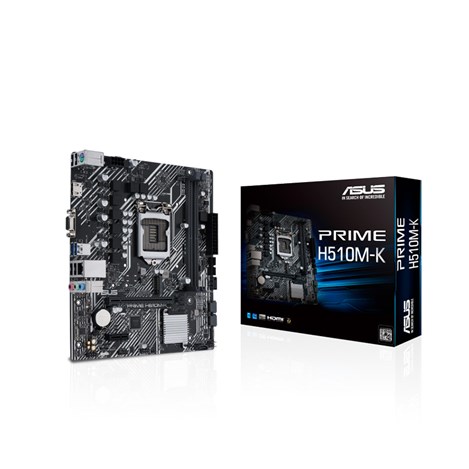 Mainboard ASUS PRIME H510M-K (Intel H510, Socket 1200, m-ATX, 2 khe Ram DDR4