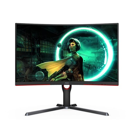 Màn hình AOC C27G3/74 (27 inch/VA/165Hz/1ms/300nits/HDMI+DP+Audio/Cong)