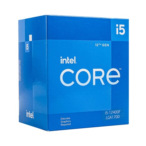 CPU Intel Core i5-12400F (Upto 4.4Ghz, 6 nhân 12 luồng, 18MB Cache, 65W) - Socket Intel LGA 1700)