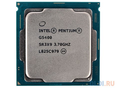 CPU Intel Pentium G5400 (3.70GHz, 4M, 2 Cores 4 Threads) TRAY chưa gồm Fan