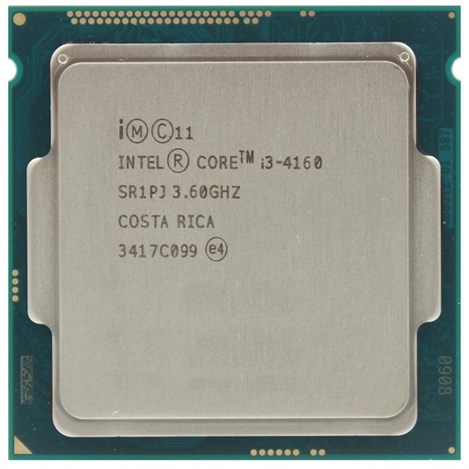 CPU Intel Core i3 4160 (3.60GHz, 3M, 2 Cores 4 Threads) TRAY chưa gồm Fan