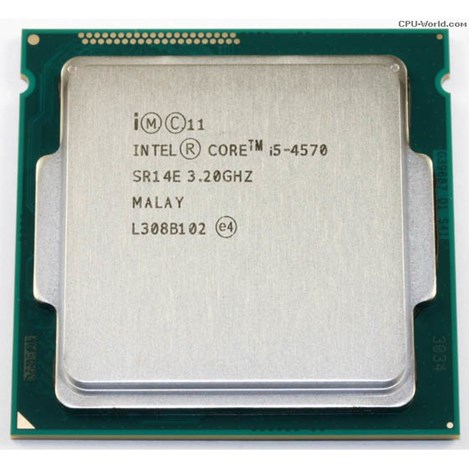 CPU Intel Core i5 4570 (3.60GHz, 6M, 4 Cores 4 Threads) TRAY chưa gồm Fan