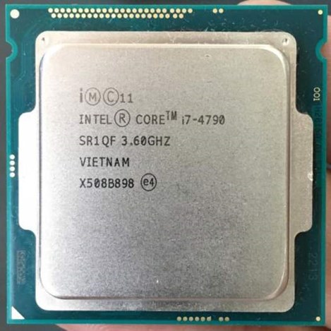 CPU intel core I7 4790 (3.6GHz up to 4.0Ghz,4 Core, 8 Threads, 8Mb) Tray