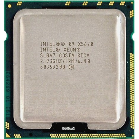 Intel® Xeon® Processor X5670 (12M Cache, 2.93 GHz, 6.40 GT/S Intel® QPI)